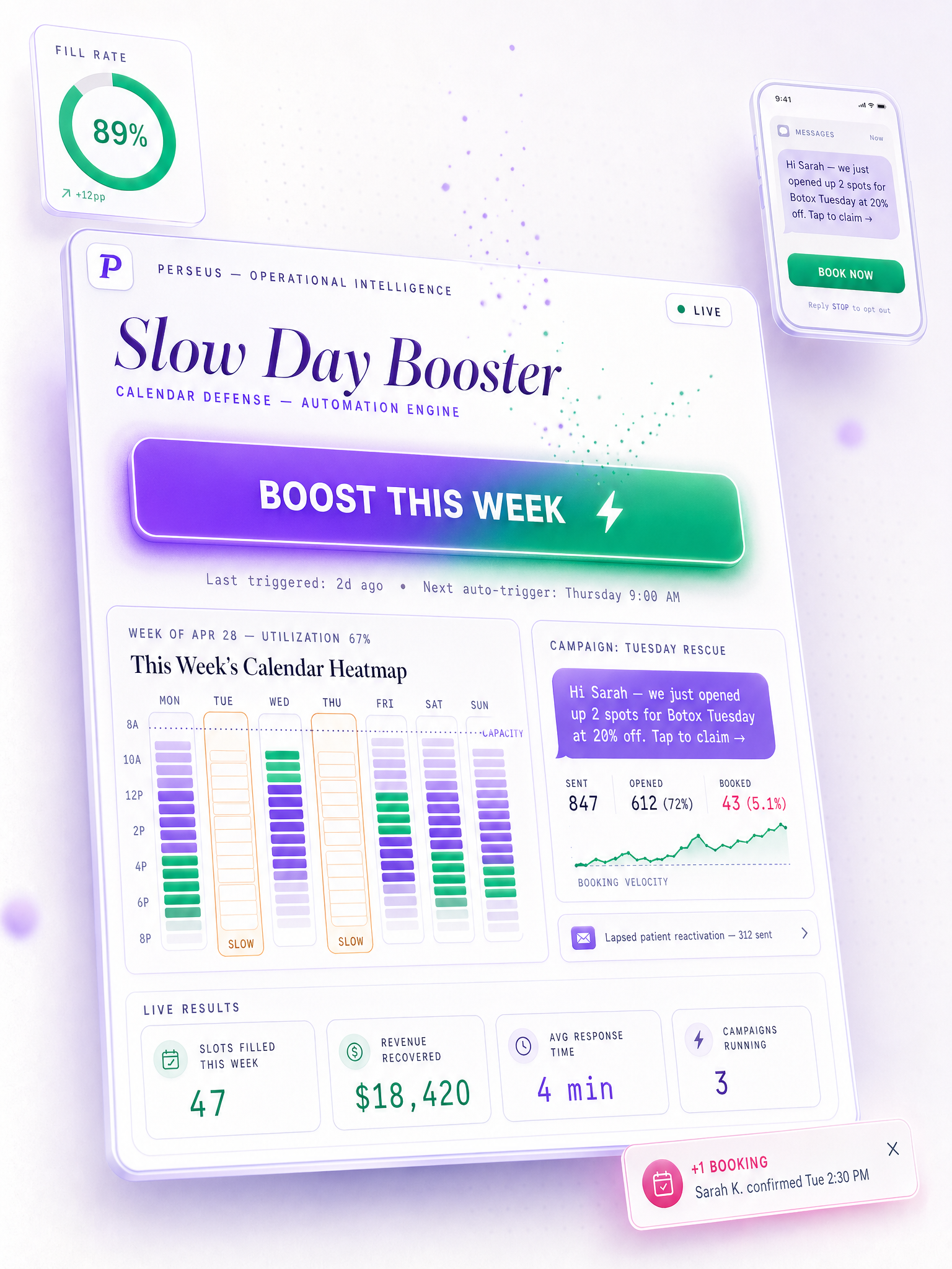 Slow Day Booster — Calendar Defense Automation